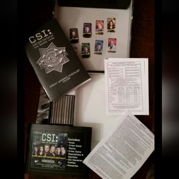 Vintage CSI board game - Picture 2 of 2